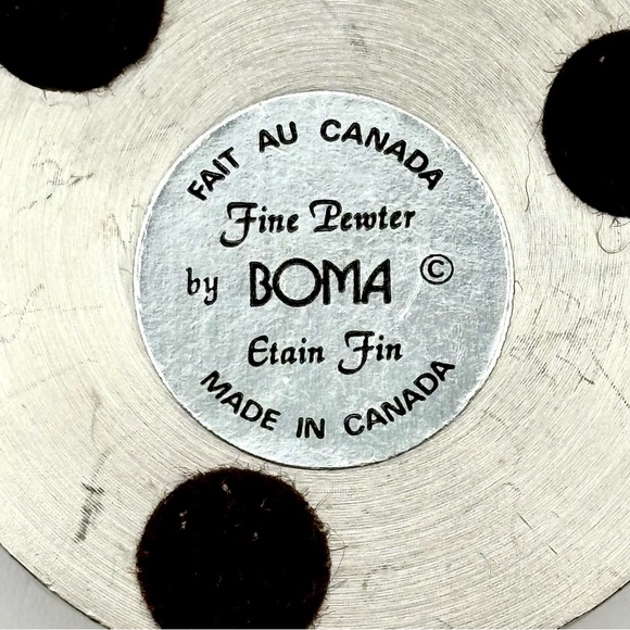 BOMA Fine Pewter Tribal Trinket Box / Container - Picture 4 of 6